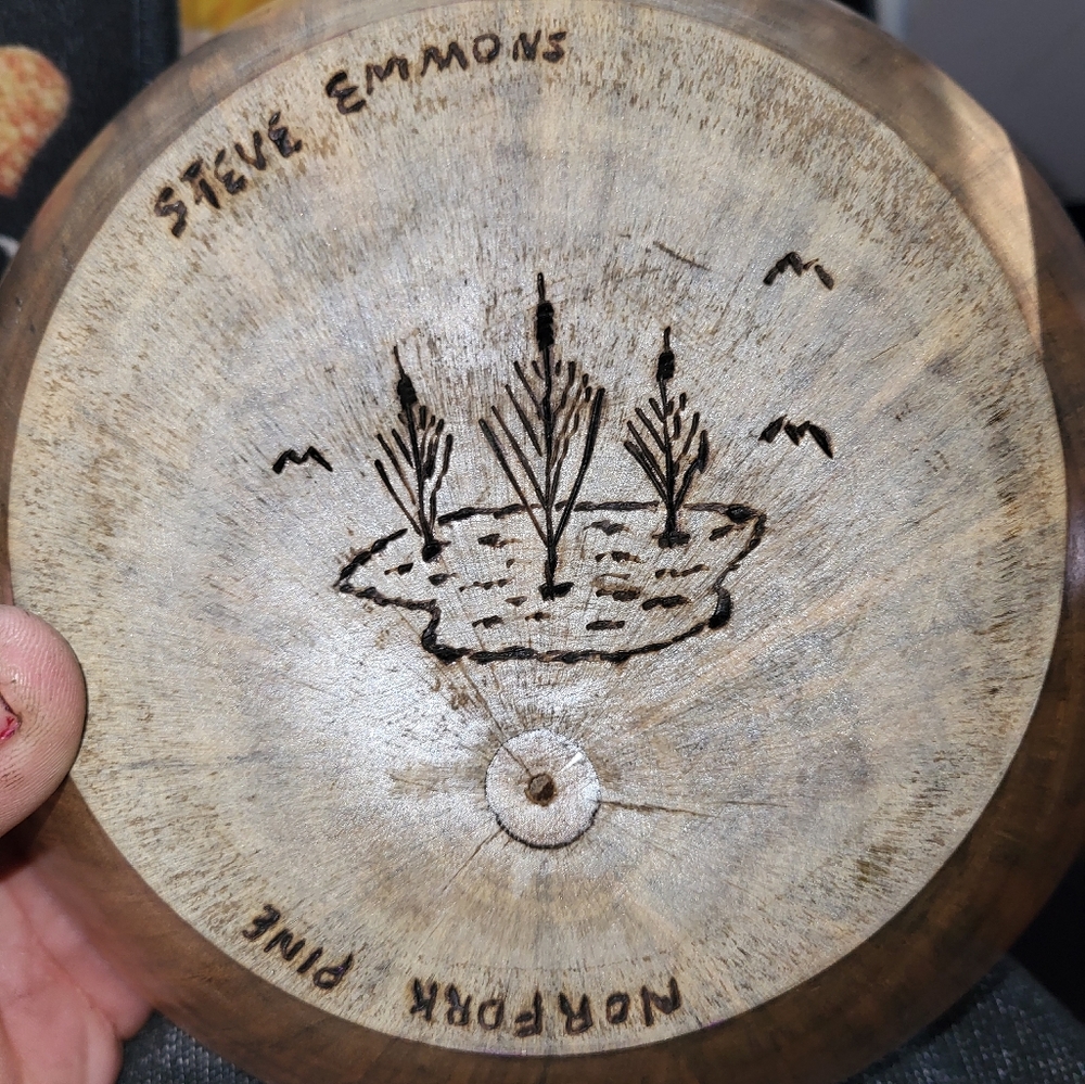 Norfolk island pine vessel